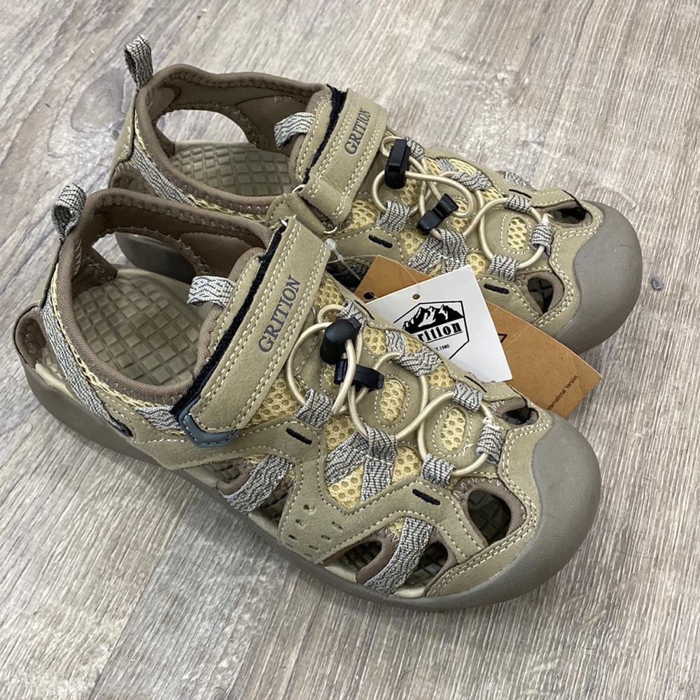 NWT GRITION Women Outdoor Hiking Sandals in Beige size Eur 36 or US 6.5